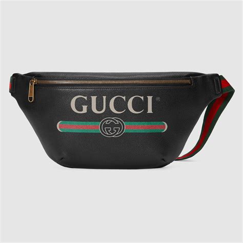 gucci print leather belt bag buy from china